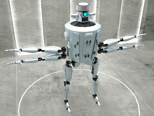 纳米机器人3d模型