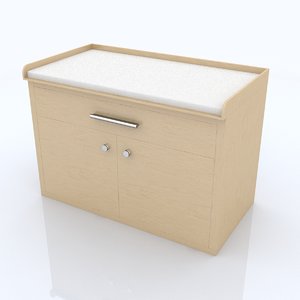 3d model changing table