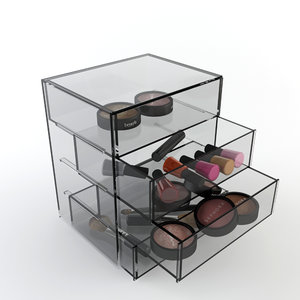 cosmetic box 3d model
