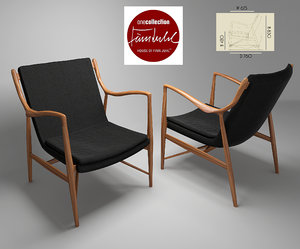 3d max chair 1945