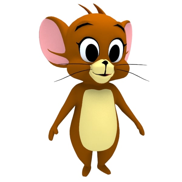 jerry character 3d 3ds