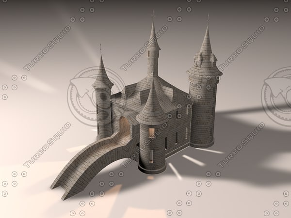 castle towers printing 3d model