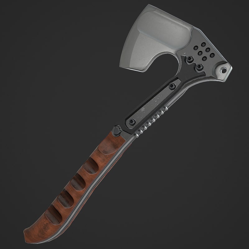 free obj mode tactical hatchet