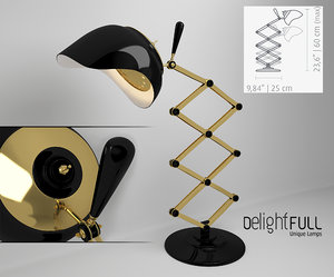 3d max table lamp billy