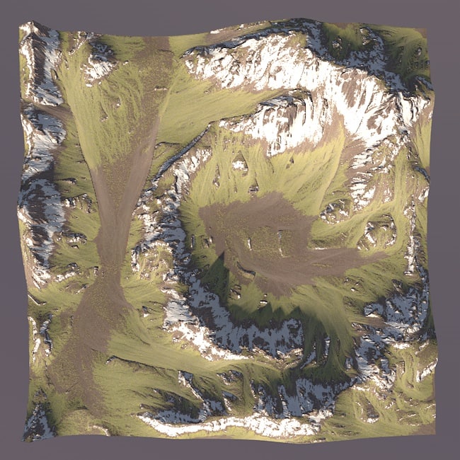 3d mountain maps terrain