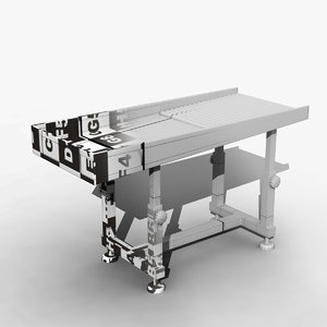 airport tray modeled 3d model