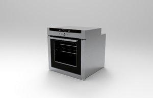 neff oven 3d model