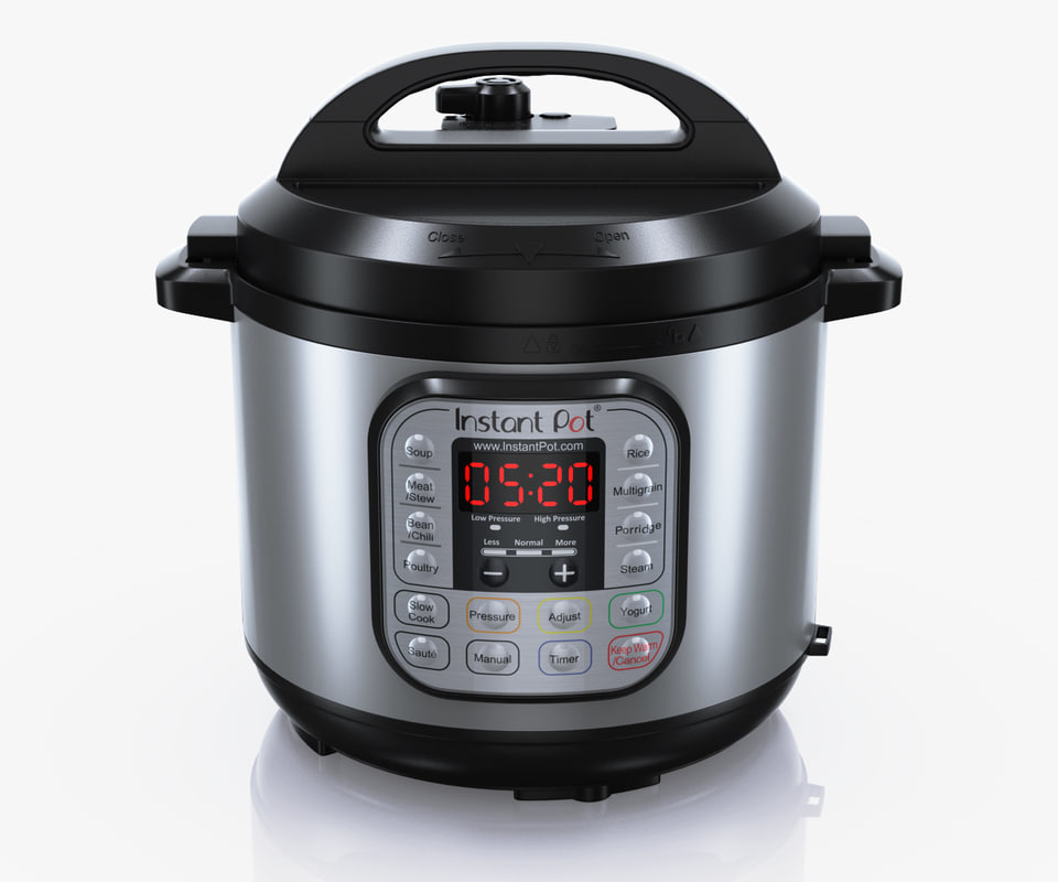 3d model  instant  pot  ip duo60