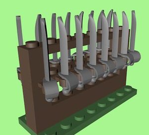 3d 3ds lego rack cutlass