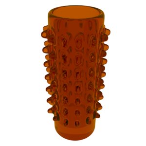 free 3ds model modern vase spikes