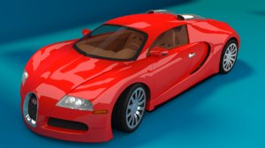 bugatti veyron 3d model