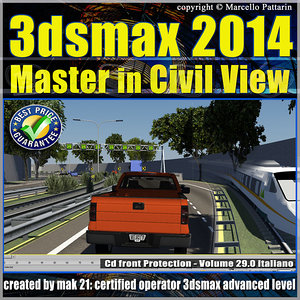 3ds max 2014 Master in Civil View vol. 29 cd front