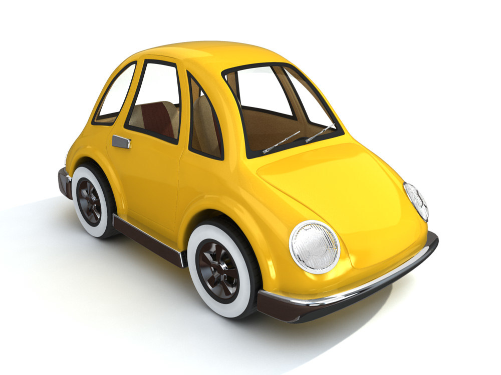 3d cartoon cute car