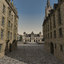 3d traditional town buildings