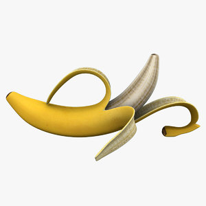 3dsmax banana peeled