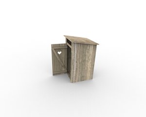3d model russian countryside