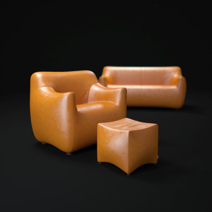 3d sumo-armchair-and-sofa
