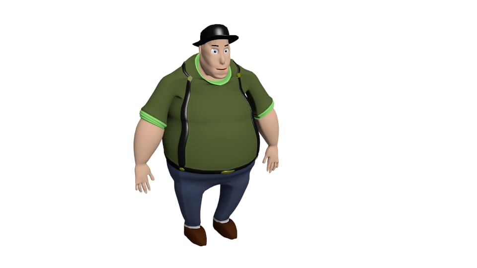 fat man 3d model free download