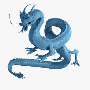 3d asian dragon