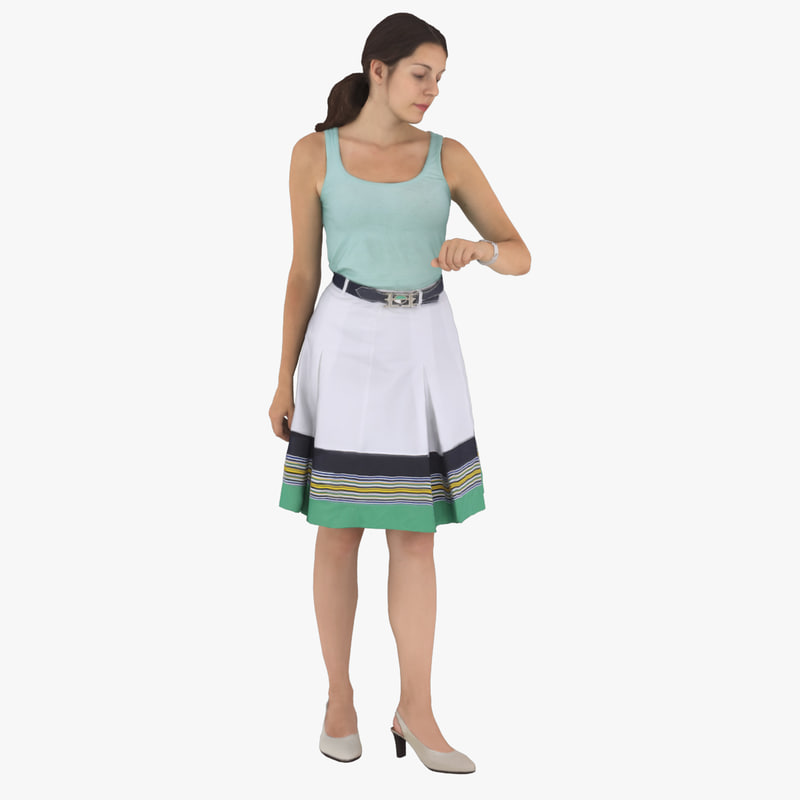 Human Blueprint 3ds Max