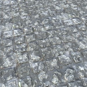 Cobblestone Pavement