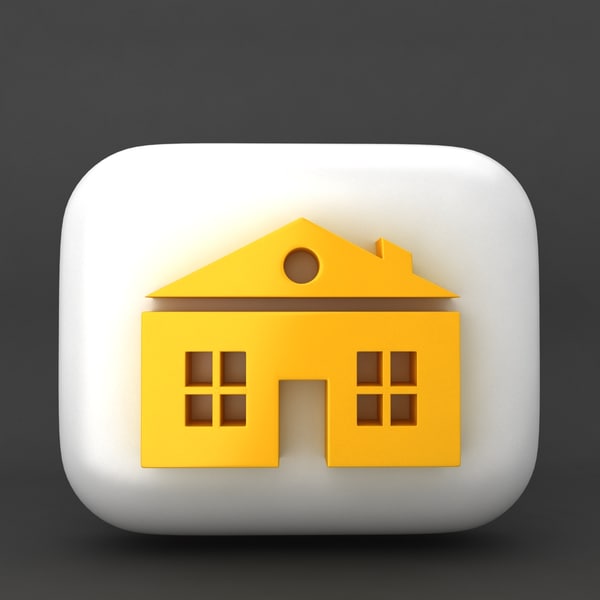 3d icon home