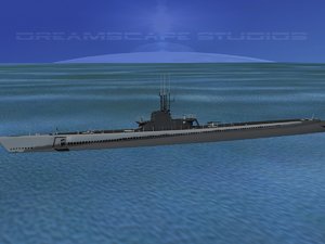 subs balao class submarines 3ds