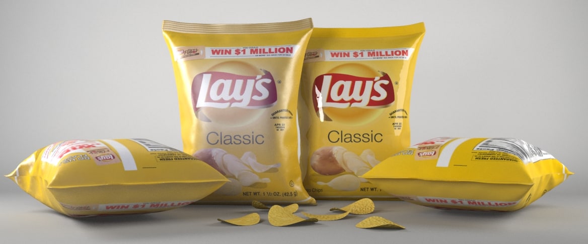 bags chips lays max