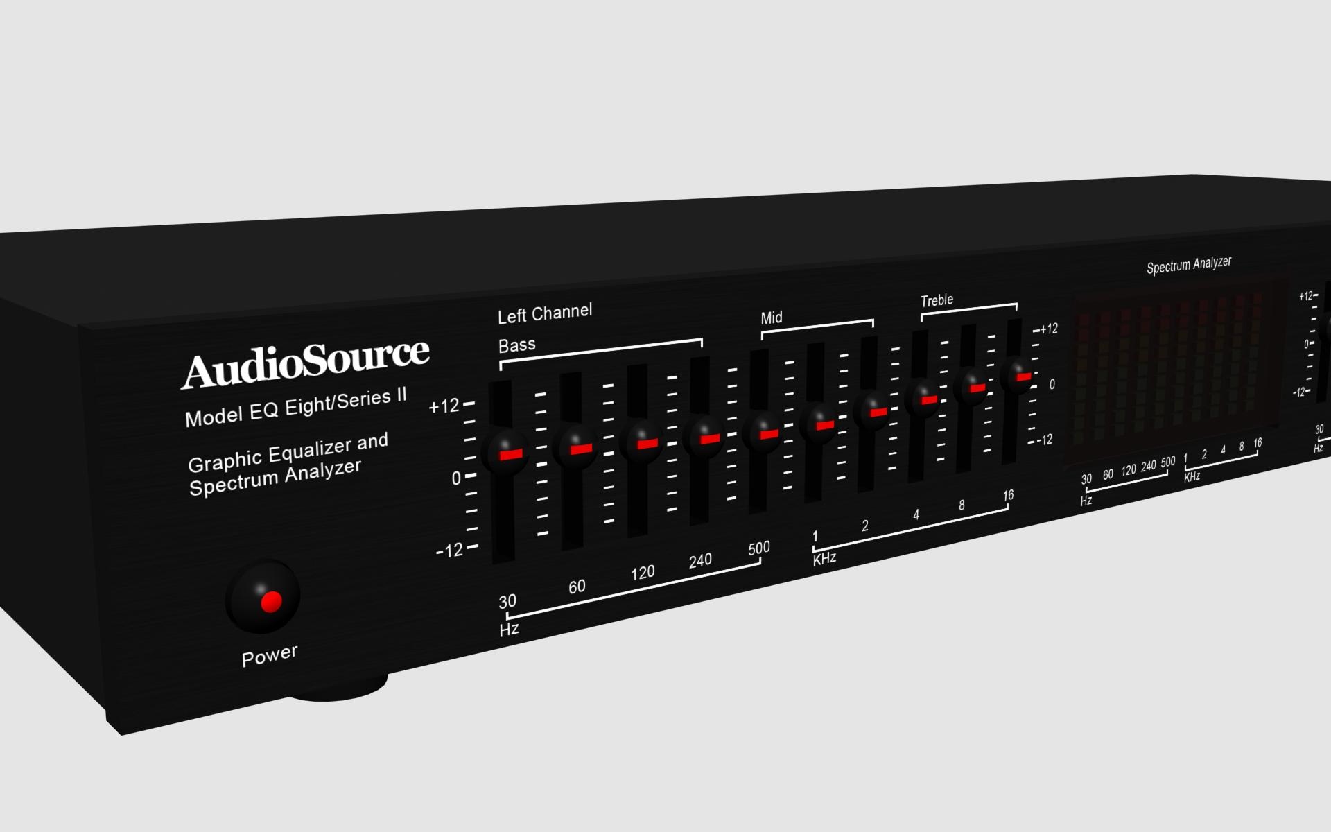 3d equalizer eq spectrum model