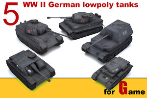 max ww ii german tanks
