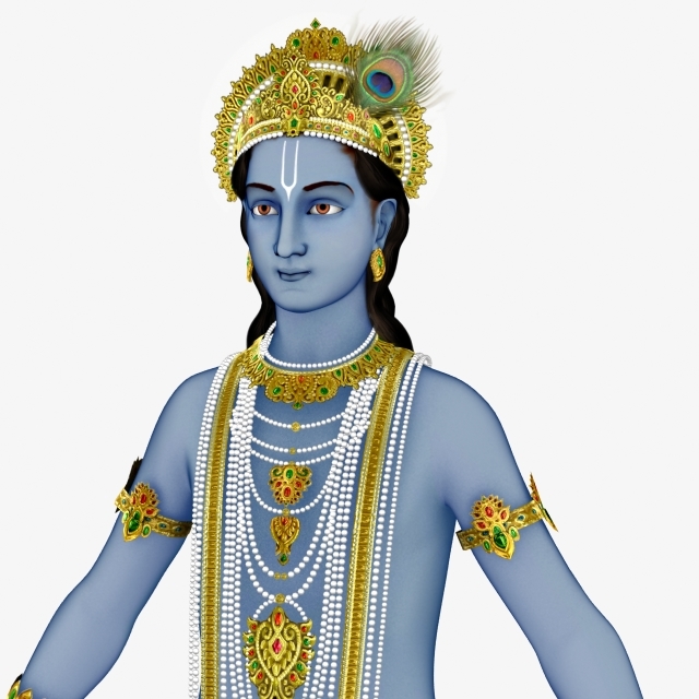 3d model krishna