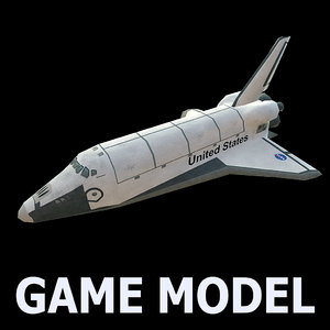 3d space shuttle model
