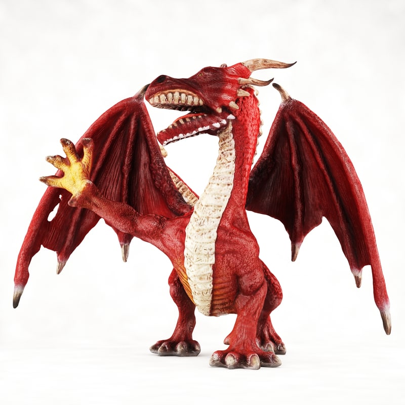 3d-dragon-model