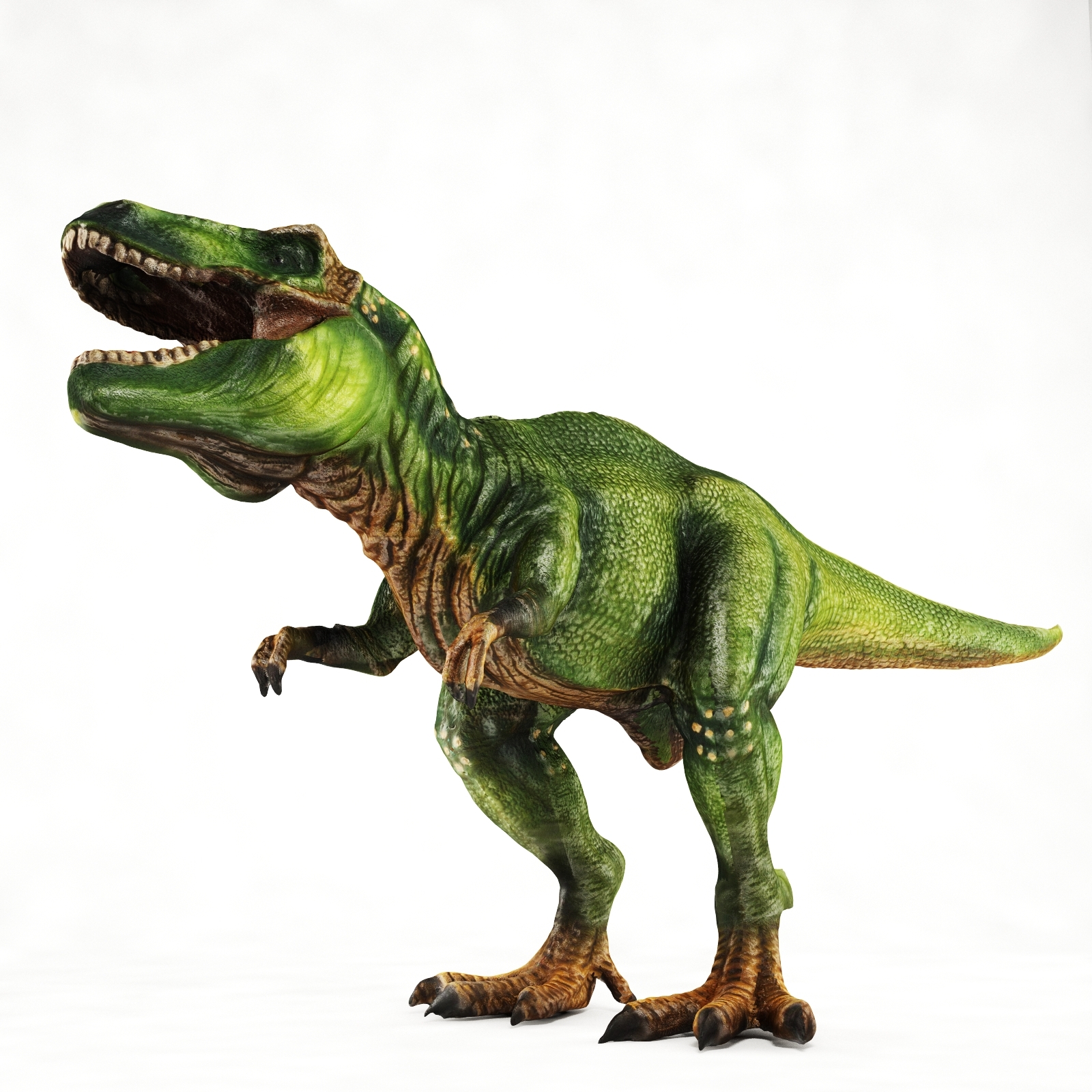 t-rex toy- high poly