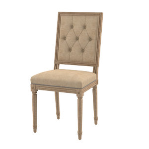 3d dialma brown chair model