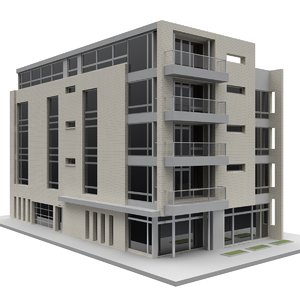 3d model building office