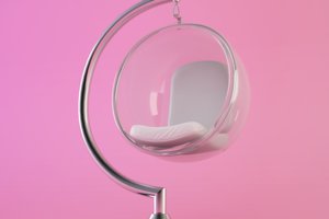 eero aarnio bubble chair 3d model