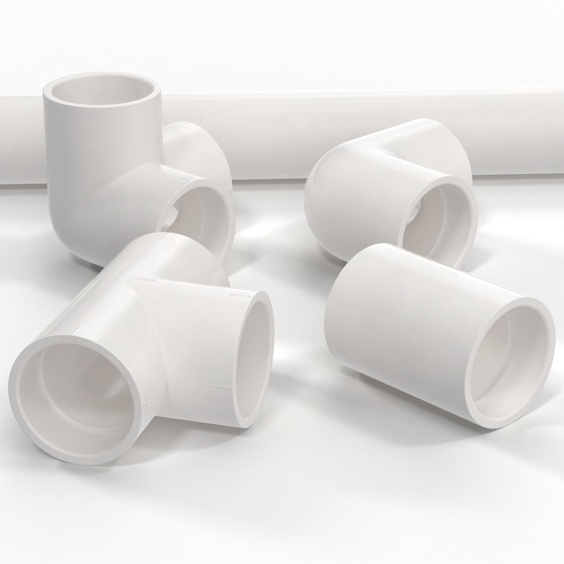 different pvc fittings 5 3d 3ds