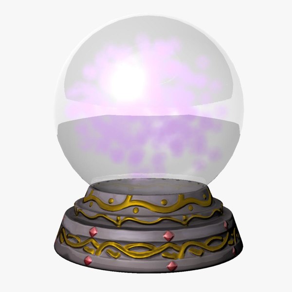 crystal ball 3d model Crystal Ball Yarmade.