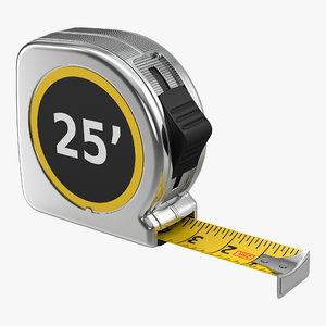 tape measure 3d model