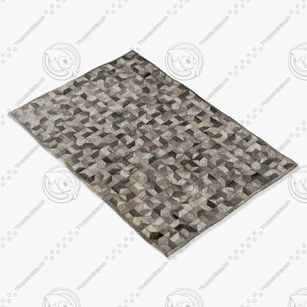 Boconcept Kuhfell Teppich 106071006790 3d Modell Turbosquid 897035