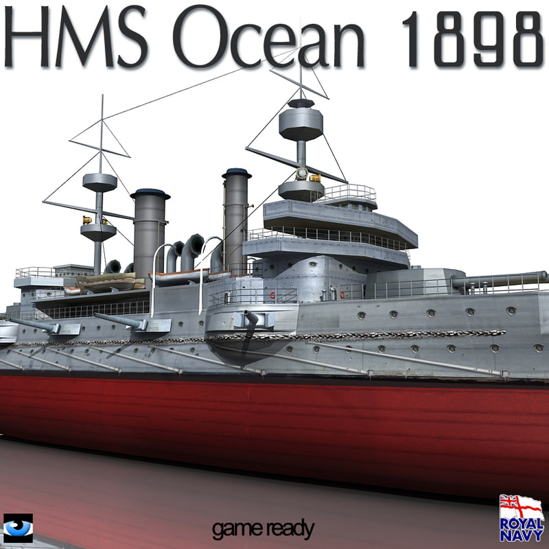 3ds Hms Ocean 1898 World War