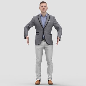 3ds max human pose