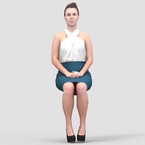 realistic human 3d model