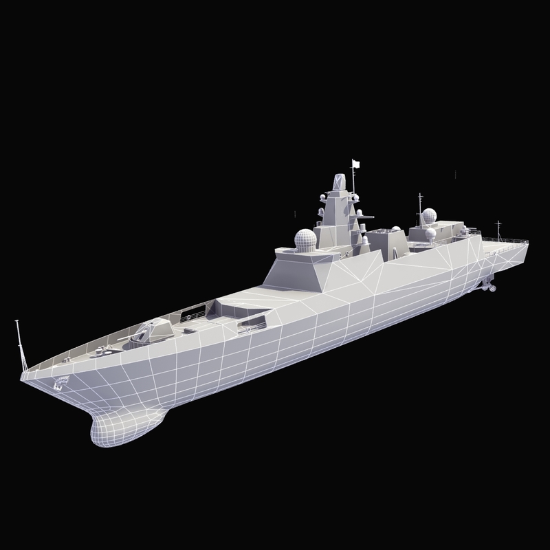 3ds Max Admiral Gorshkov