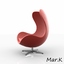 egg chair 3ds