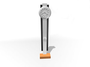 metropolitan clock 3d max