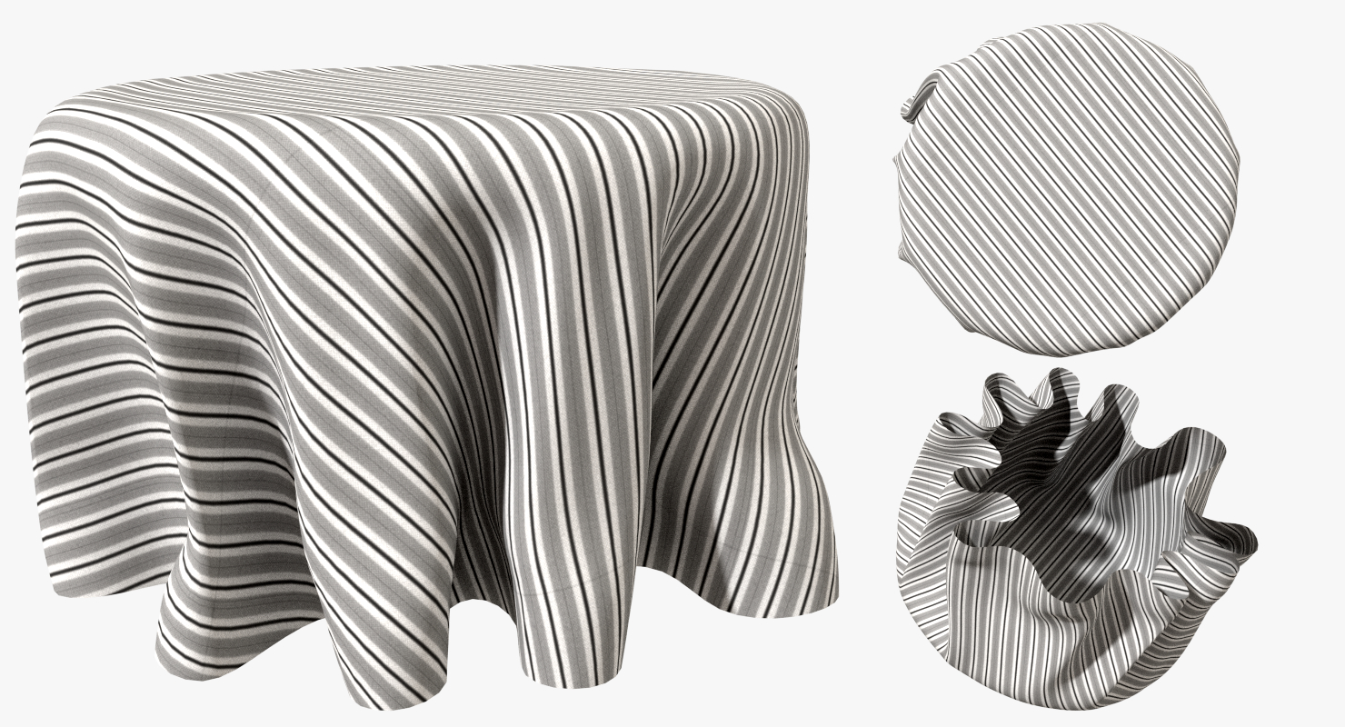 3d dining table cloth