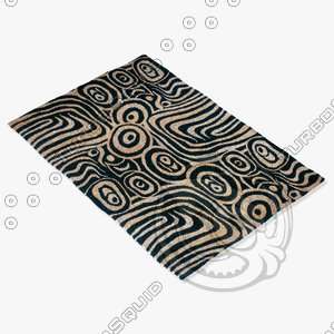 momeni rugs abstract nw72blk 3ds