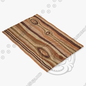 momeni rugs abstract nw118ear 3d model